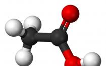 Οξεικό οξύ - χημικές ιδιότητες Σημείο τήξης του ξιδιού